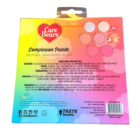 Taste Beauty Care‎ Bears Complexion Palette - New - Picture 7 of 7
